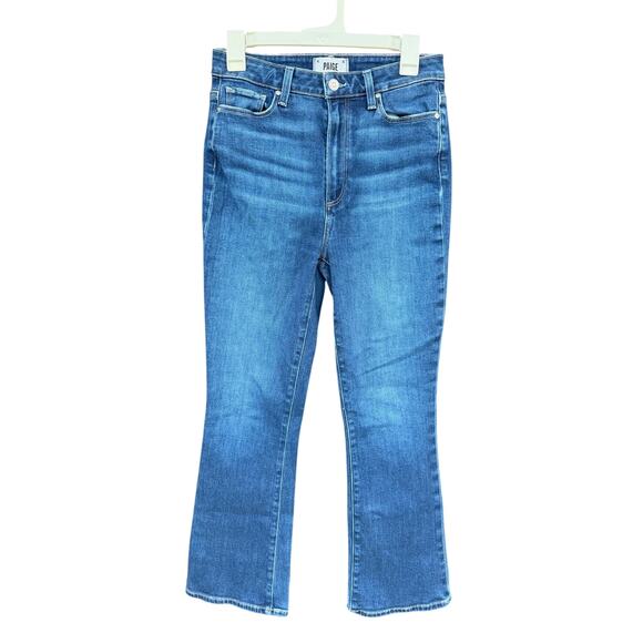 PAIGE Denim - PAIGE Claudine High-Rise Ankle Flare Jeans 28